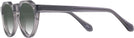 Round Transparent Grey Truman w/ Gradient Bifocal Reading Sunglasses View #3