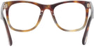 Square Coloured Havana Tom Ford 1099 Single Vision Full Frame View #4