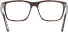 Rectangle Dark Havana Tom Ford 5479 Single Vision Full Frame View #4