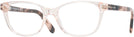 Rectangle Shiny Light Pink Tom Ford 5638 Progressive No-Lines View #1