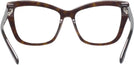 Cat Eye Dark Havana Tom Ford 5826 Single Vision Full Frame View #4