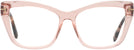 Cat Eye Shiny Light Pink Tom Ford 5826 Computer Style Progressive View #2