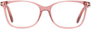 Rectangle Shiny Light Pink Tom Ford 5842 Computer Style Progressive View #2