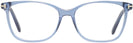 Rectangle Shiny Light Blue Tom Ford 5842 Computer Style Progressive View #2