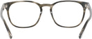 Square Grey Stripe Tom Ford 5868 Progressive No-Lines View #4