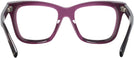 Oversized Shiny Violet Tom Ford 5881 Progressive No-Lines View #4