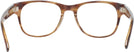 Square Light Brown Stripe Tom Ford 5898 Computer Style Progressive View #4