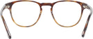 Square Coloured Havana Tom Ford 5899 Progressive No-Lines View #4