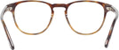 Square Coloured Havana Tom Ford 5899 Computer Style Progressive View #4