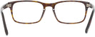 Rectangle Dark Havana Tom Ford 5938 Progressive No-Lines View #4