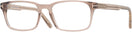 Rectangle Shiny Beige Tom Ford 5938 Single Vision Full Frame View #1