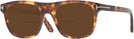 Square Blonde Havana Tom Ford 5939 Bifocal Reading Sunglasses View #1