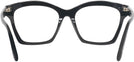 Square Shiny Black Tom Ford 5965 Single Vision Full Frame View #4