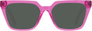 Oversized Pretty in Pink Goo Goo Eyes 899 Progressive No Line Reading Sunglasses View #2