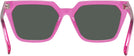 Oversized Pretty in Pink Goo Goo Eyes 899 Progressive No Line Reading Sunglasses View #4