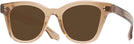 Square Transparent Brown Goo Goo Eyes 923 Progressive No-Line Reading Sunglasses View #1
