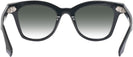 Square Black Goo Goo Eyes 923 w/ Gradient Progressive No-Line Reading Sunglasses View #4