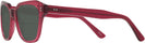 Square Transparent Cranberry Goo Goo Eyes 928 Bifocal Reading Sunglasses View #3