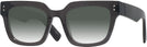 Square,Oversized Transparent Black  Goo Goo Eyes 929 w/ Gradient Progressive Reading Sunglasses View #1