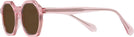 Unique Pink Goo Goo Eyes 931 Progressive No-Line Reading Sunglasses View #3