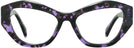 Cat Eye Purple Tortoise Goo Goo Eyes 933 Progressive No-Lines View #2