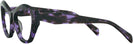 Cat Eye Purple Tortoise Goo Goo Eyes 933 Computer Style Progressive View #3