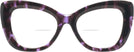 Cat Eye Purple Tortoise Goo Goo Eyes 934 Bifocal View #2