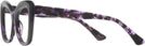 Cat Eye Purple Tortoise Goo Goo Eyes 934 Computer Style Progressive View #3