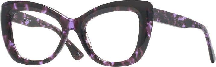 Cat Eye Purple Tortoise Goo Goo Eyes 934 Progressive No-Lines View #1