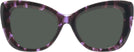 Cat Eye Purple Tortoise Goo Goo Eyes 934 Progressive No-Line Reading Sunglasses View #2