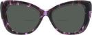 Cat Eye Purple Tortoise Goo Goo Eyes 934 Bifocal Reading Sunglasses View #2