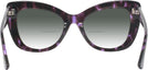 Cat Eye Purple Tortoise Goo Goo Eyes 934 w/ Gradient Bifocal Reading Sunglasses View #4