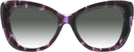 Cat Eye Purple Tortoise Goo Goo Eyes 934 w/ Gradient Progressive No-Line Reading Sunglasses View #2