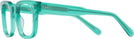 Square Transparent Teal Green Goo Goo Eyes 936 Computer Style Progressive View #3