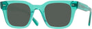 Square Transparent Teal Green Goo Goo Eyes 936 Progressive No-Line Reading Sunglasses View #1