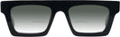 Rectangle Black Goo Goo Eyes 937 w/ Gradient Bifocal Reading Sunglasses View #2