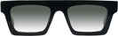 Rectangle Black Goo Goo Eyes 937 w/ Gradient Progressive No-Line Reading Sunglasses View #2