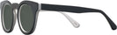 Round Black/white Goo Goo Eyes 946 Progressive No-Line Reading Sunglasses View #3