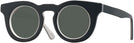 Round Black/white Goo Goo Eyes 946 Progressive No-Line Reading Sunglasses View #1