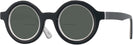 Round Black/white Goo Goo Eyes 947 Bifocal Reading Sunglasses View #1