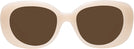 Oversized,Round Milky Cloud Coach 8391U Progressive No-Line Reading Sunglasses View #2