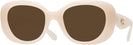 Oversized,Round Milky Cloud Coach 8391U Progressive No-Line Reading Sunglasses View #1