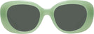 Oversized,Round Milky Mint Coach 8391U Progressive No-Line Reading Sunglasses View #2