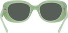 Oversized,Round Milky Mint Coach 8391U Progressive No-Line Reading Sunglasses View #4