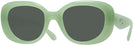 Oversized,Round Milky Mint Coach 8391U Progressive No-Line Reading Sunglasses View #1