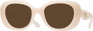 Oversized,Round Milky Cloud Coach 8391U Bifocal Reading Sunglasses View #1