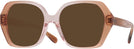 Square Saddle/dusty Rose Gradient Coach 8404U Progressive No-Line Reading Sunglasses View #1