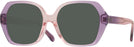 Square Amethyst/pink Gradient Coach 8404U Progressive No-Line Reading Sunglasses View #1