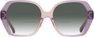 Square Amethyst/pink Gradient Coach 8404U w/ Gradient Bifocal Reading Sunglasses View #2