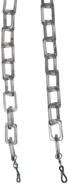  Transparent Grey Jangles Large Box Chain View #2